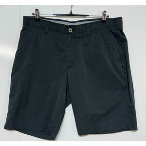 Under Armour Shorts Mens 38 Gray Heat Gear Shirt Gripper Golf Measures 38X11